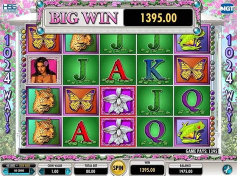 white orchid video slot game